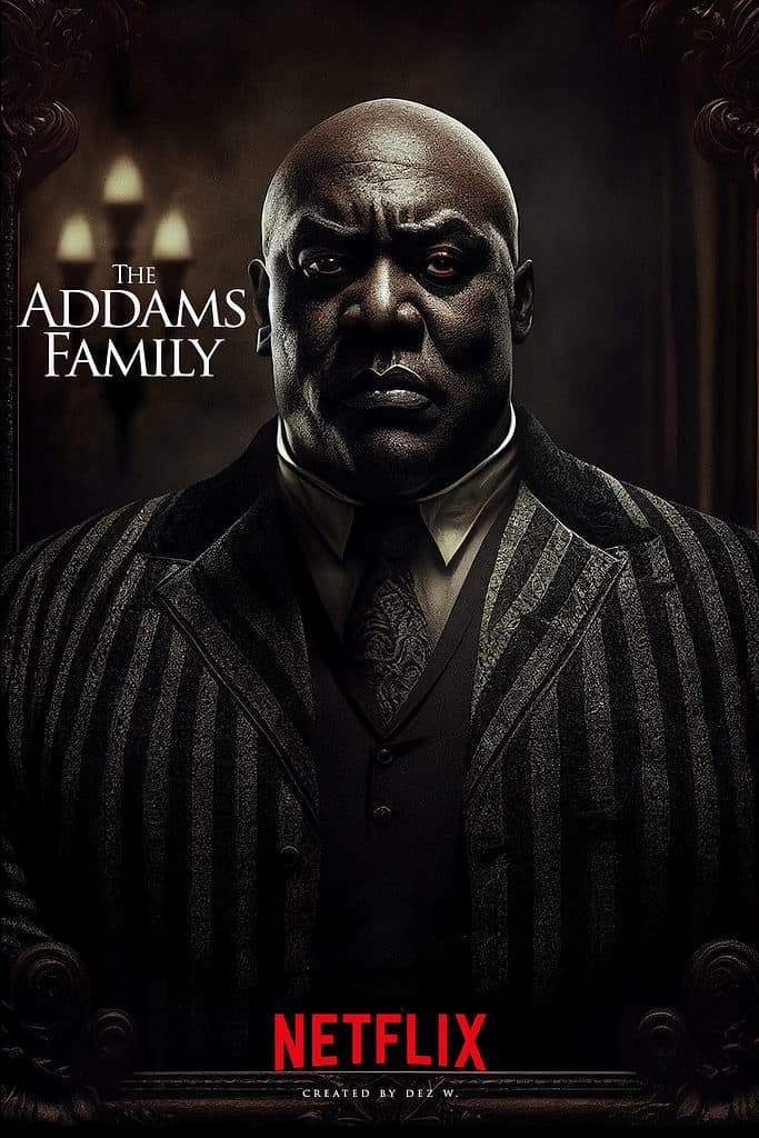 Netflix-Siyah-Addams-Ailesi.  siyah netflix ailesi