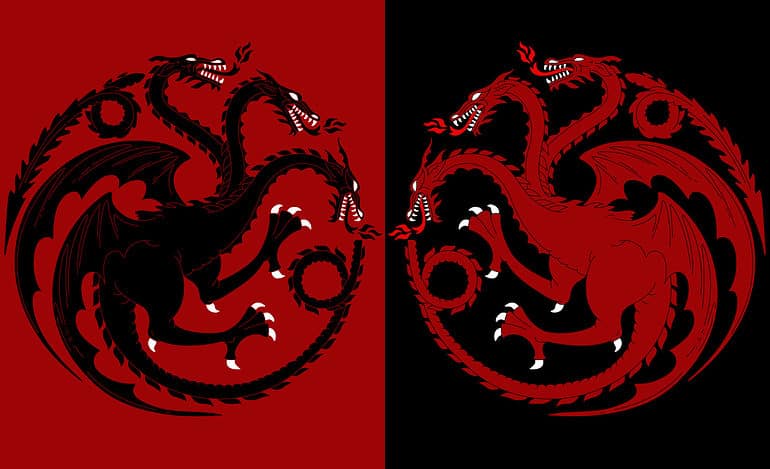 Targaryen, Blackfyre'a Karşı