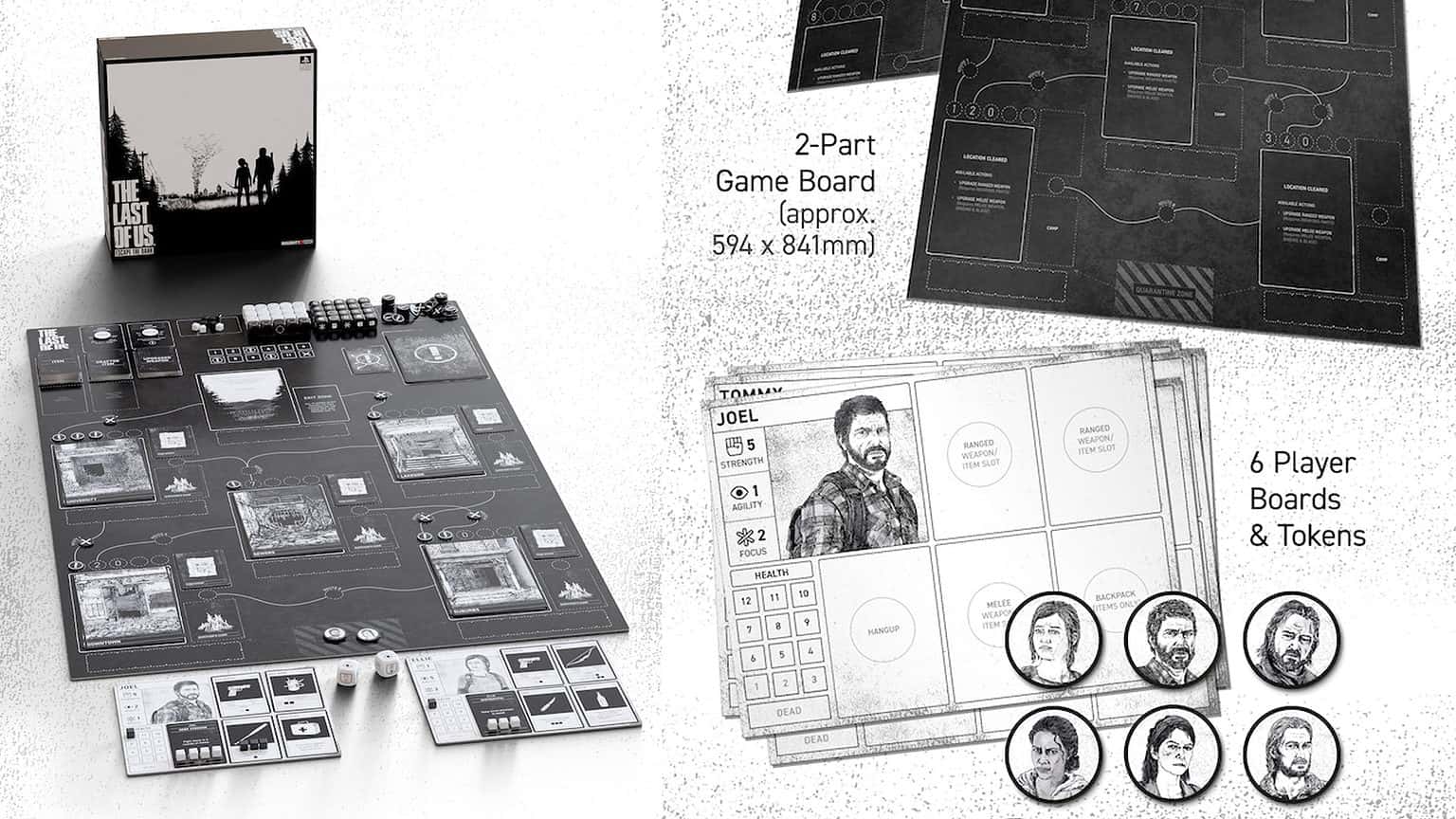 The Last of Us Escape The Dark A Brand New Tabletop Game