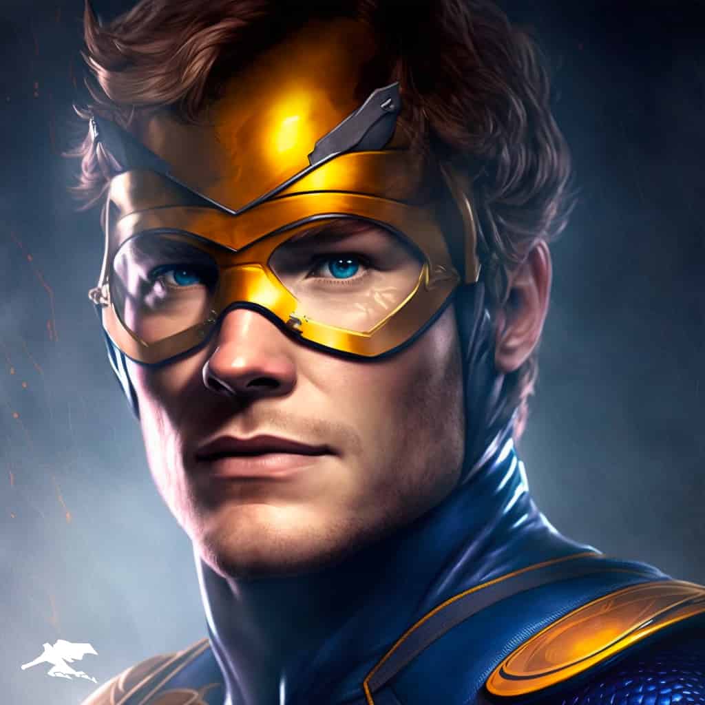 Chris Pratt Booster Gold DCU