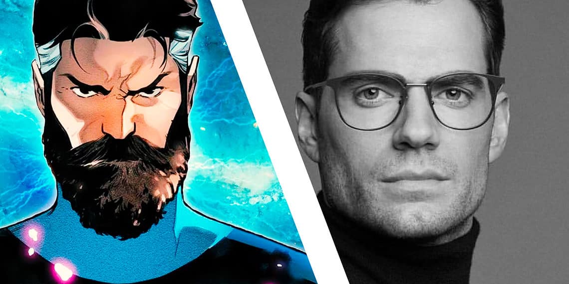 Henry Cavill as Fantastic Four Reed Richards