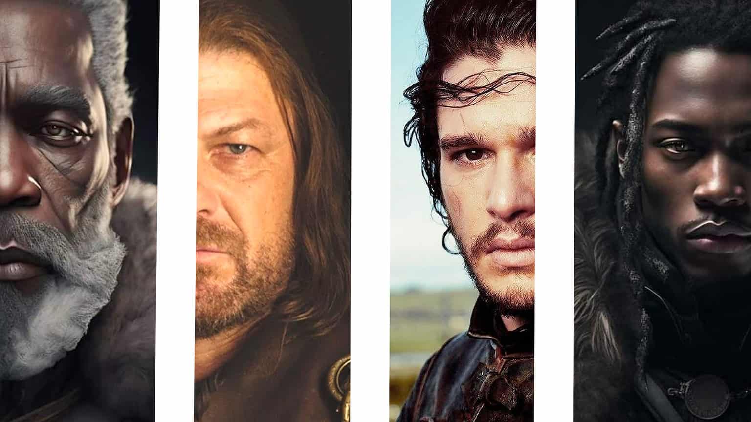 Inspirational Art Imagines Game of Thrones With A Black Stark Family