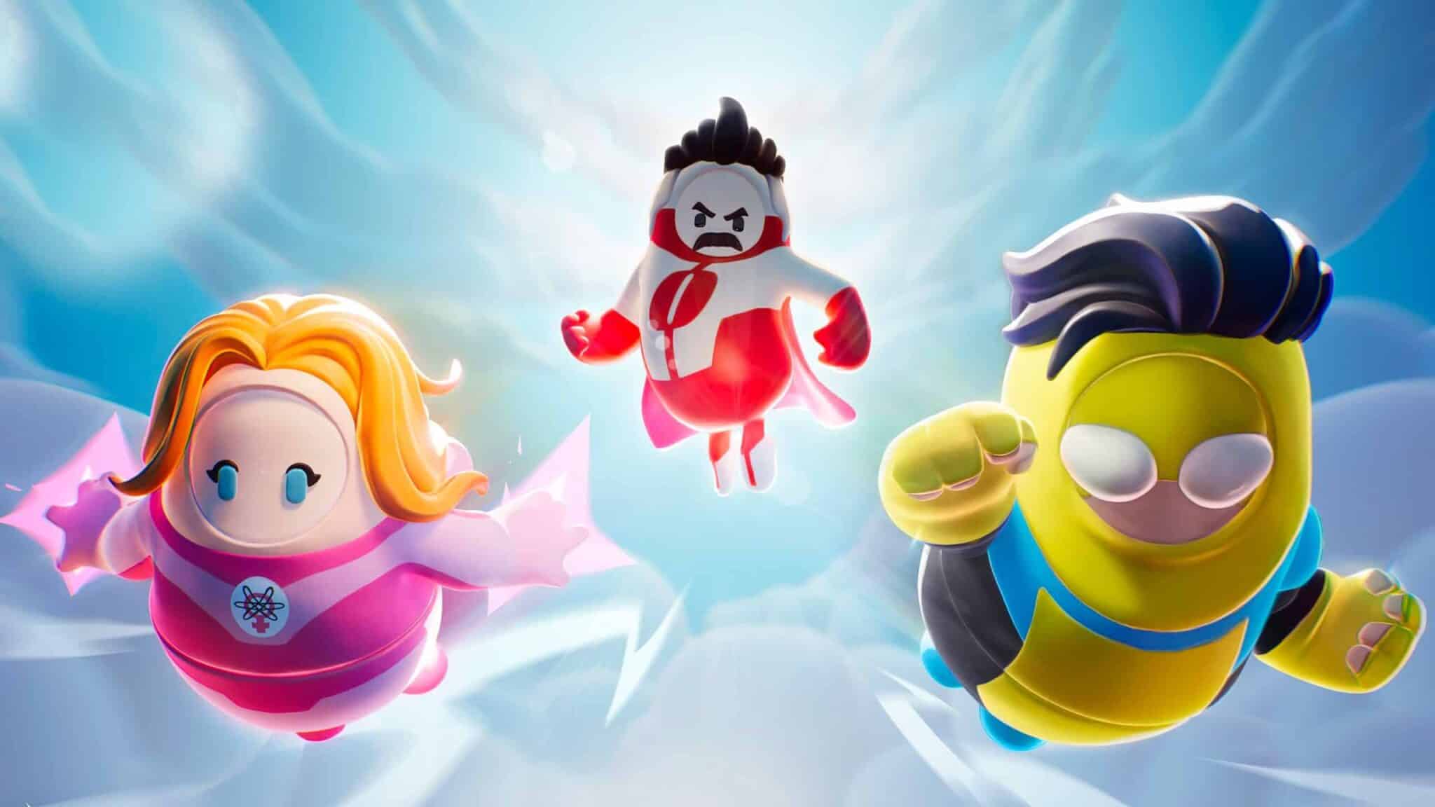 Invincible, Omni-Man & Atom Eve Are Flying Into The Fall Guys Store