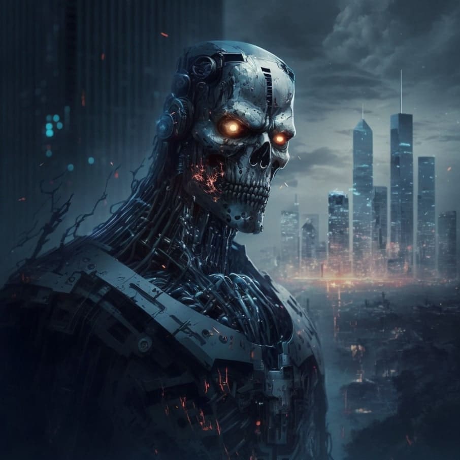 Cyborg robot apocalypse
