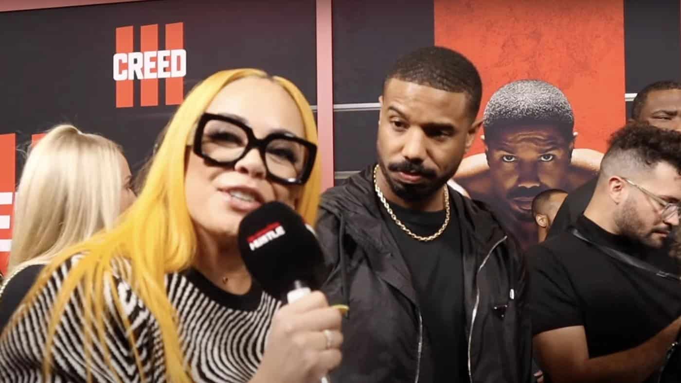 Michael B. Jordan Meets Reporter Who Used To Be Tease His Him About His Name