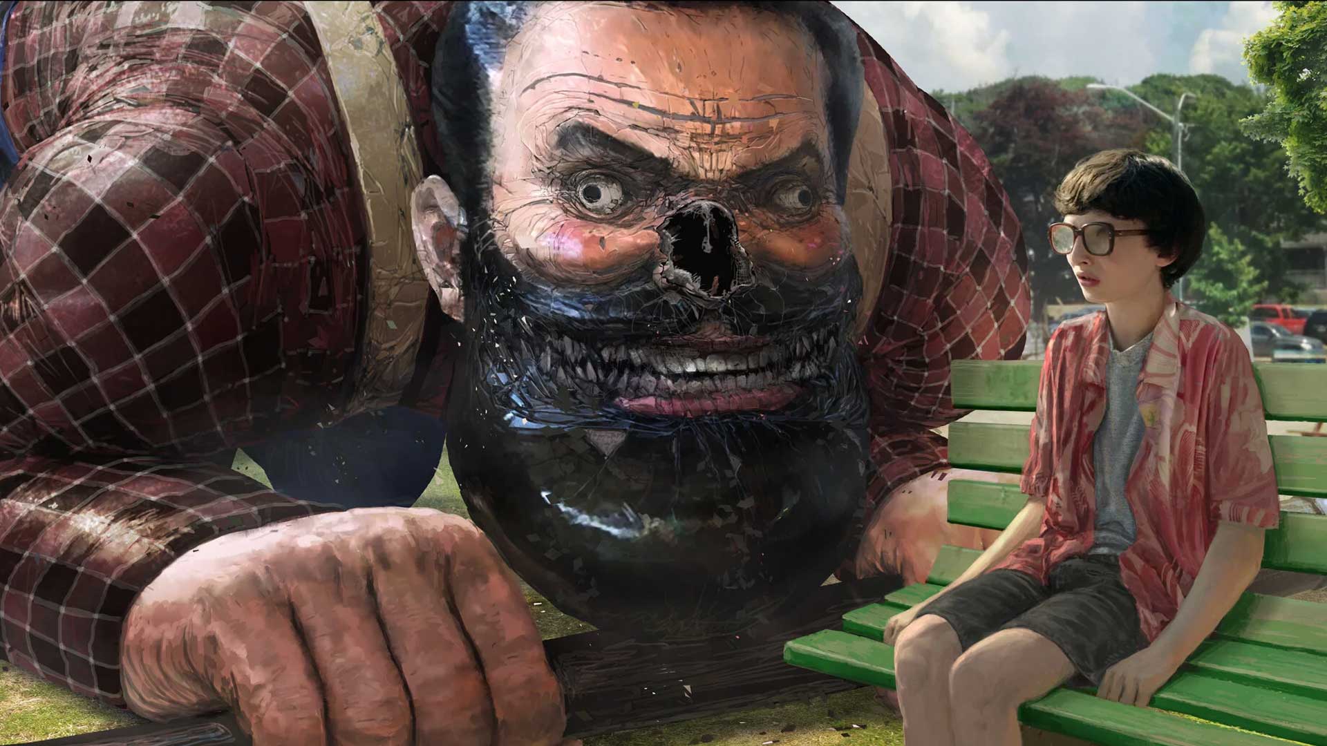 Pennywise Paul Bunyan Statue