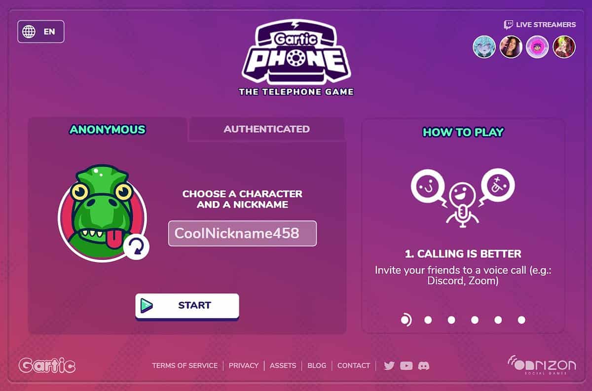 Gartic Phone updates! Now you have 11 different game modes to play