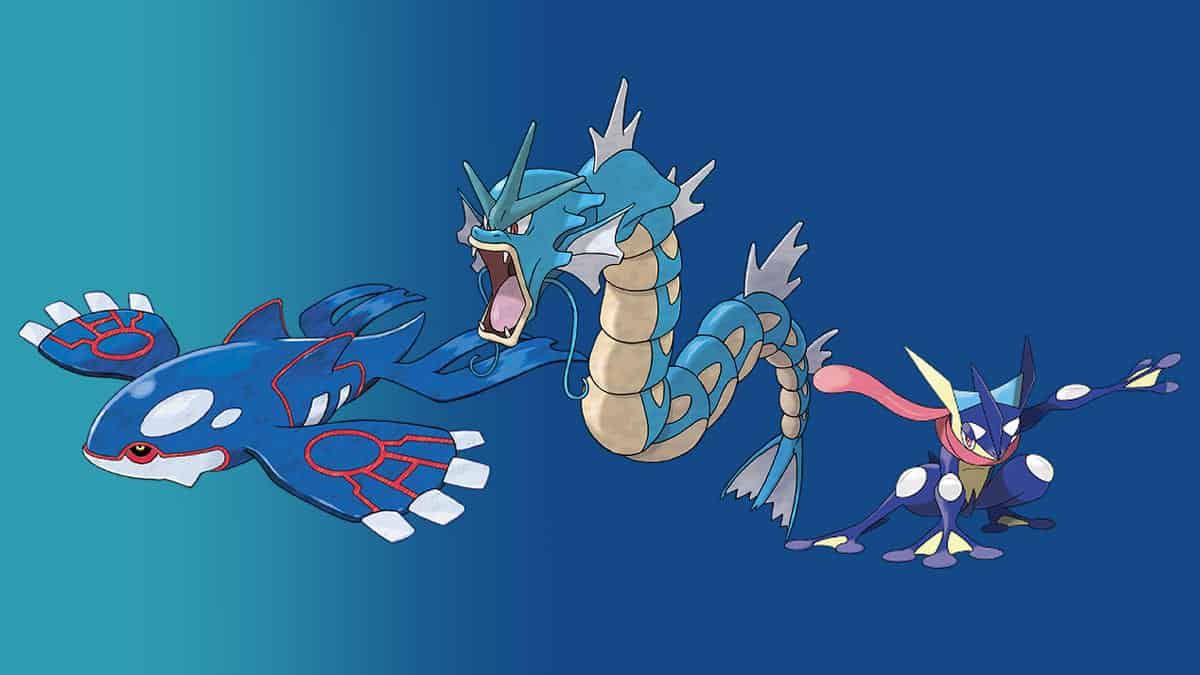 Pokémon Types Water