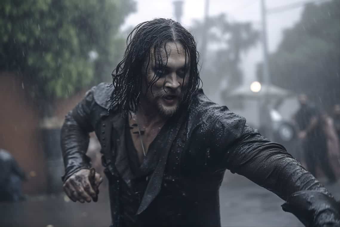 Jason Momoa Was Born To Play The Crow Fortress of Solitude