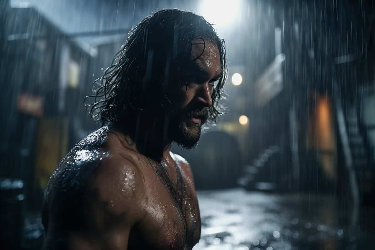 Jason Momoa Was Born To Play The Crow Fortress of Solitude