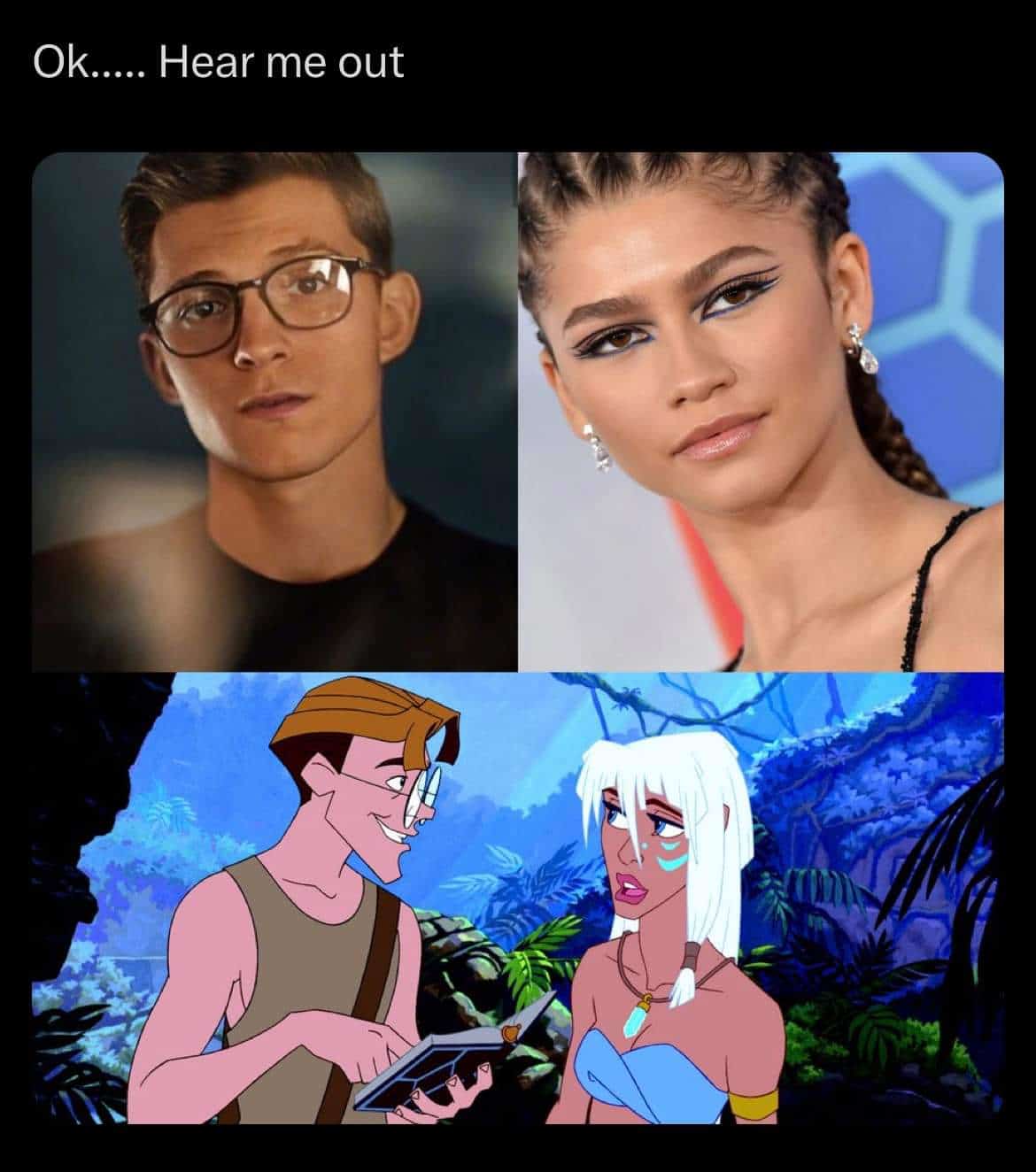 Atlantis: The Lost Empire Live-Action Movie - Fans Want Tom Holland & Zendaya