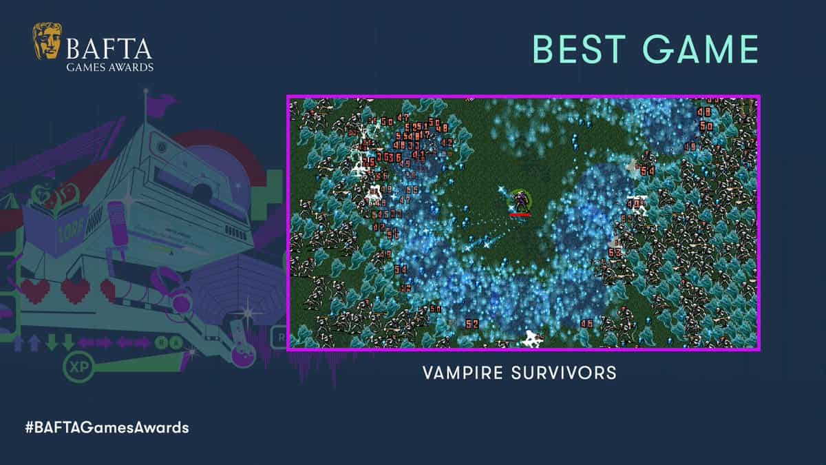 BAFTA Games Awards Vampire Survivors