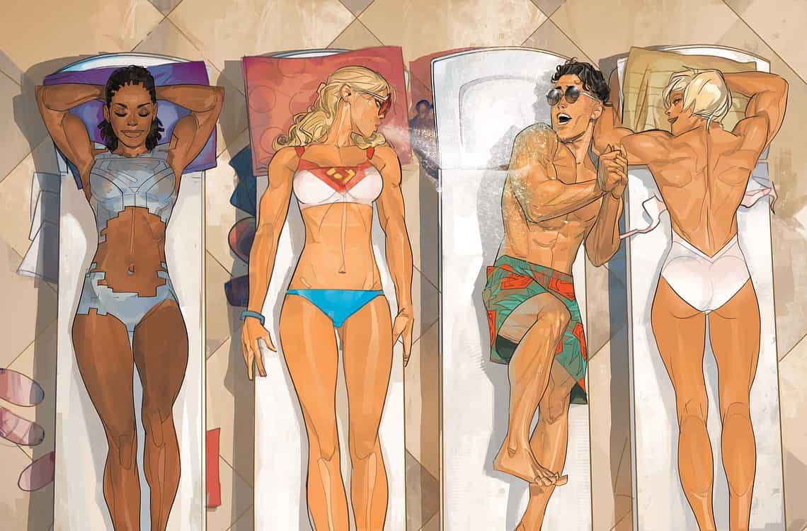 Popular DC Heroes Show Off Some Skin in DC Swimsuit Variant Covers
