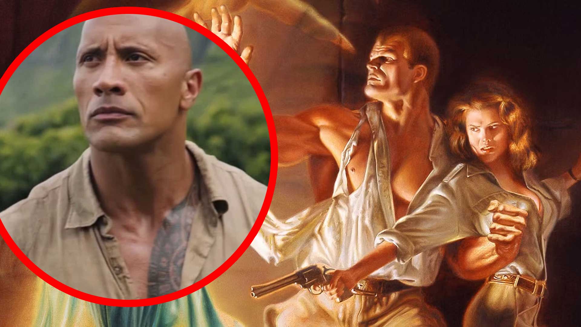 Dwayne Johnson as Doc Savage