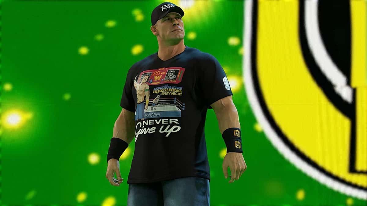 John Cena WWE 2K23 game