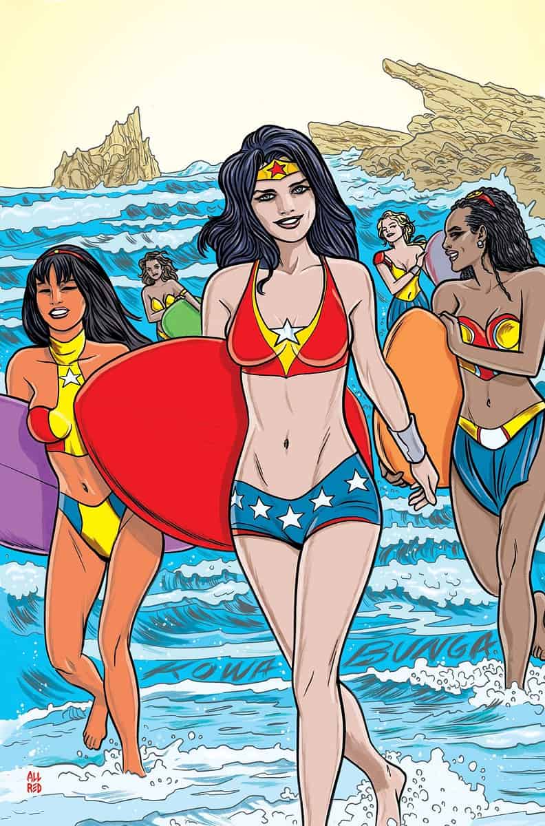 Popular DC Heroes Show Off Some Skin in DC Swimsuit Variant Covers