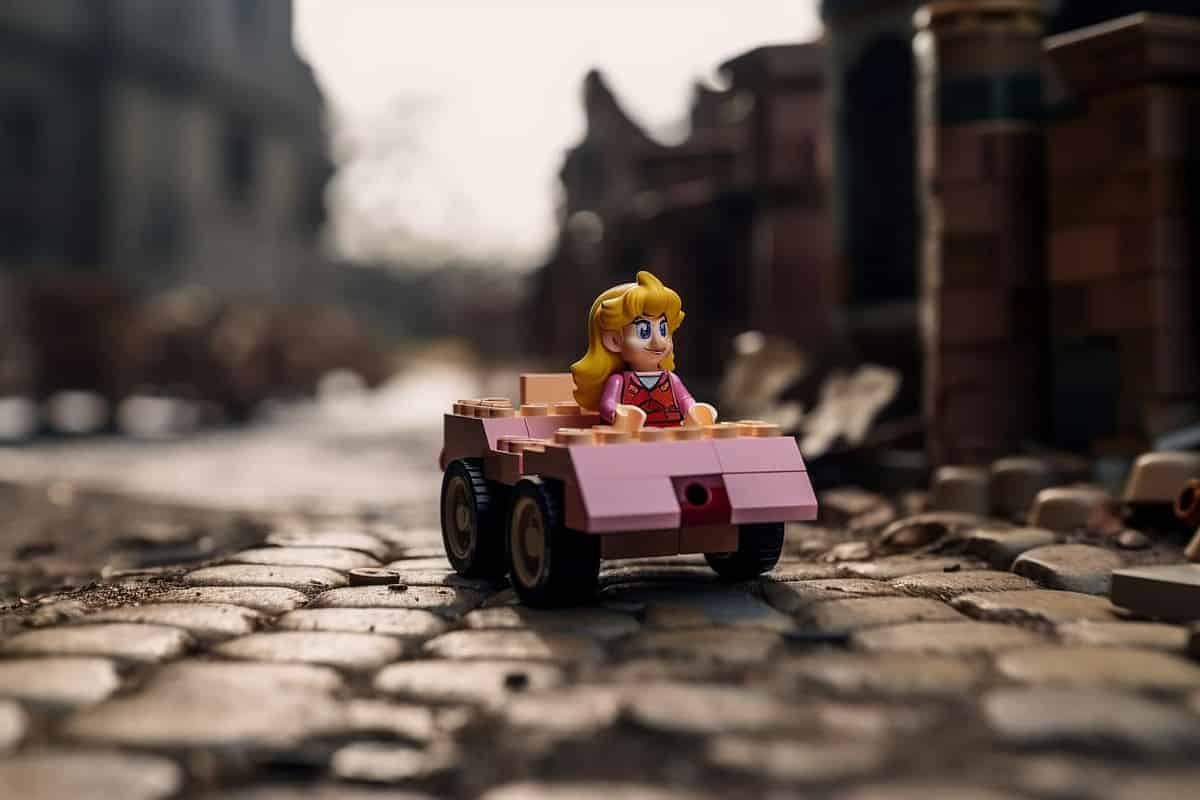 Mario Kart Lego Movie