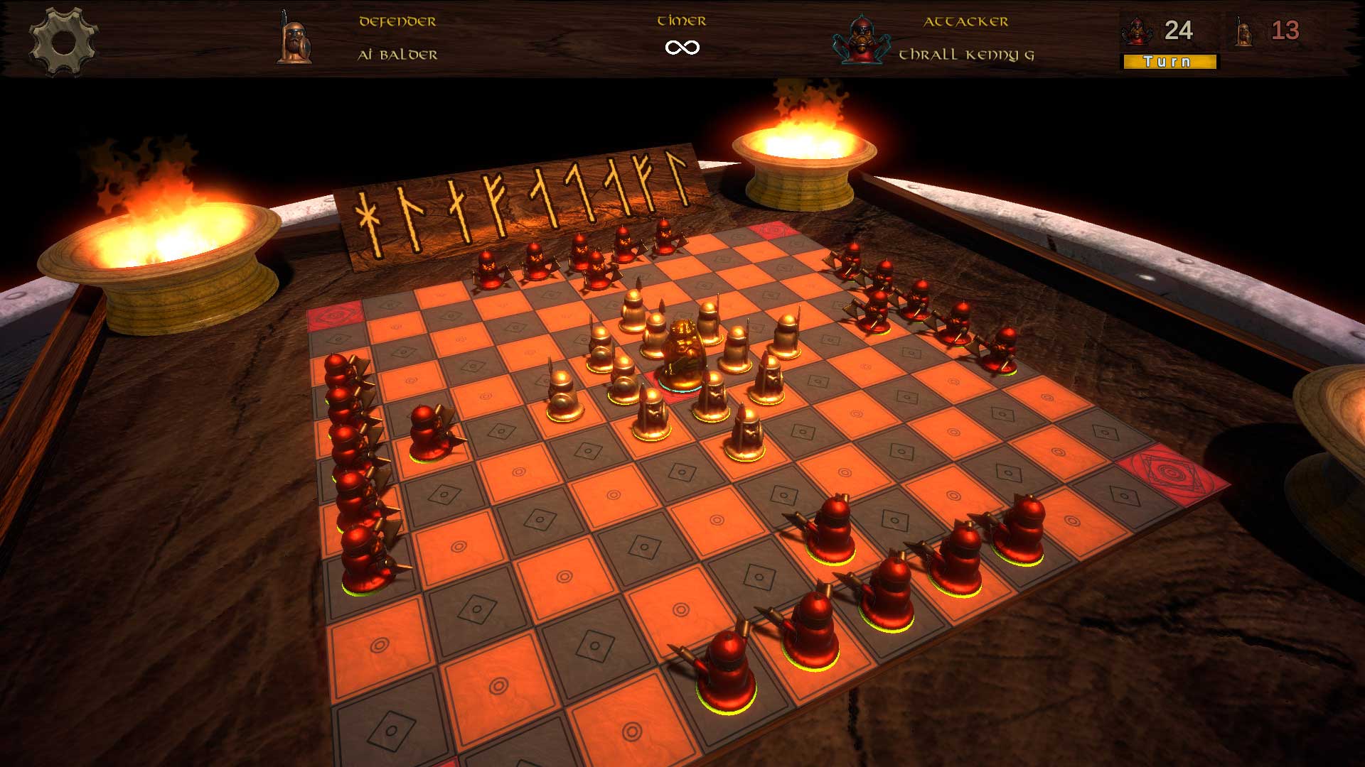 Viking Chess Hnefatafl