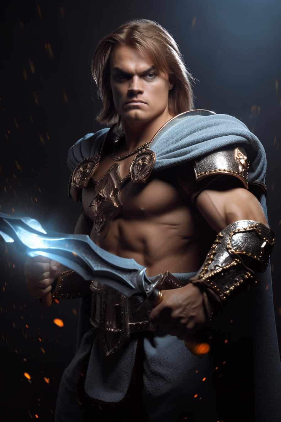 LiveAction HeMan Masters of the Universe Movie Cast By AI Fortress of Solitude