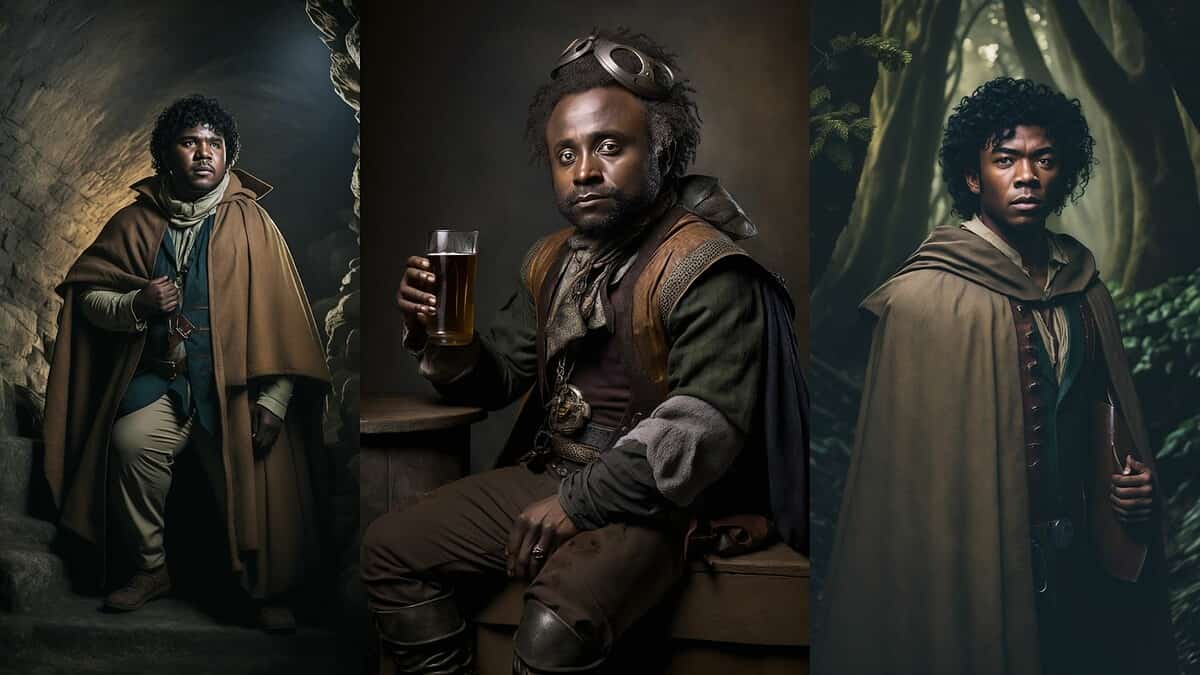 Lord Rings Black Cast