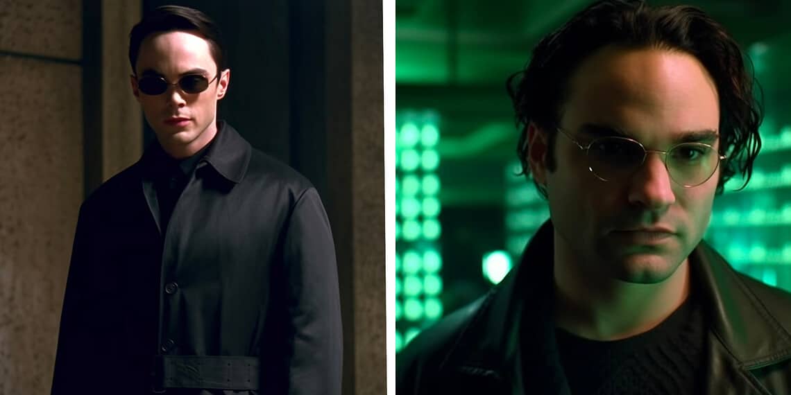 Re-Imagining The Big Bang Theory Cast in The Matrix