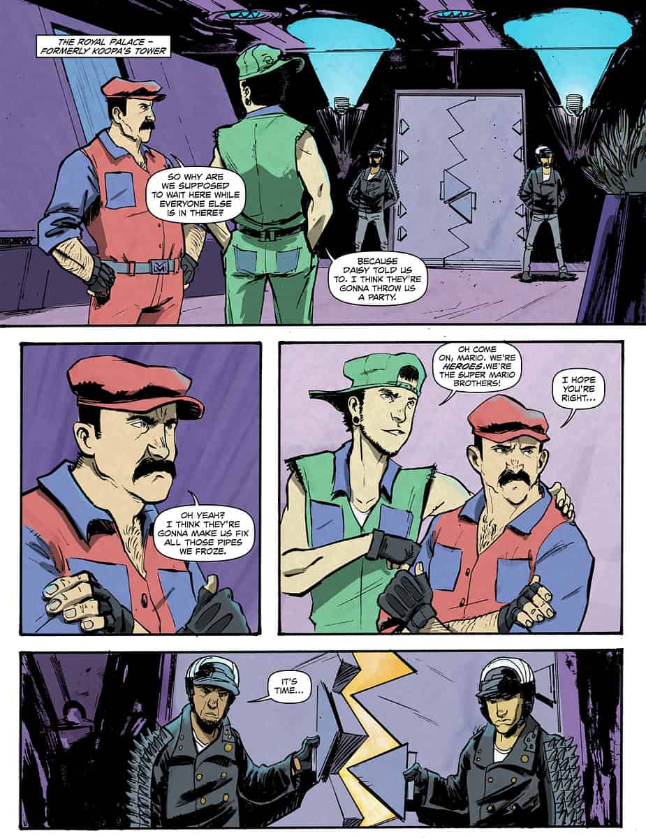 Super Mario Bros: How a Sequel Webcomic Resolves the Film's Cliffhanger