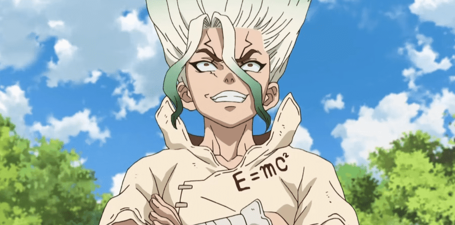 best sci fi anime Dr. Stone