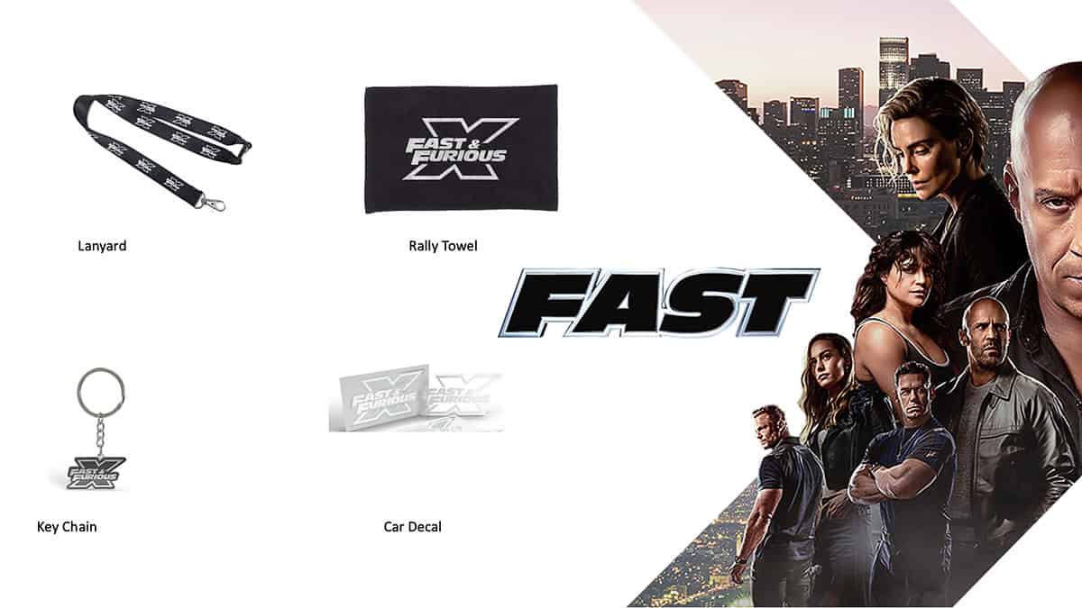 Fast X Movie: WIN 1 of 3 Incredible Hampers