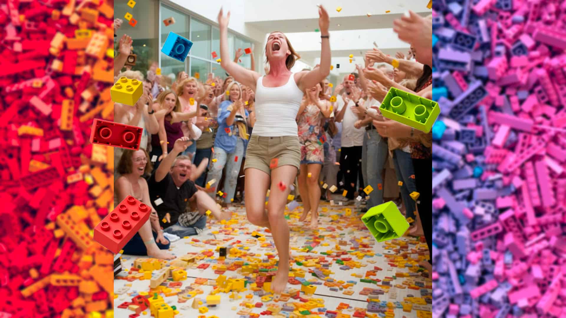 Feel the Pain of the Barefoot LEGO Contest
