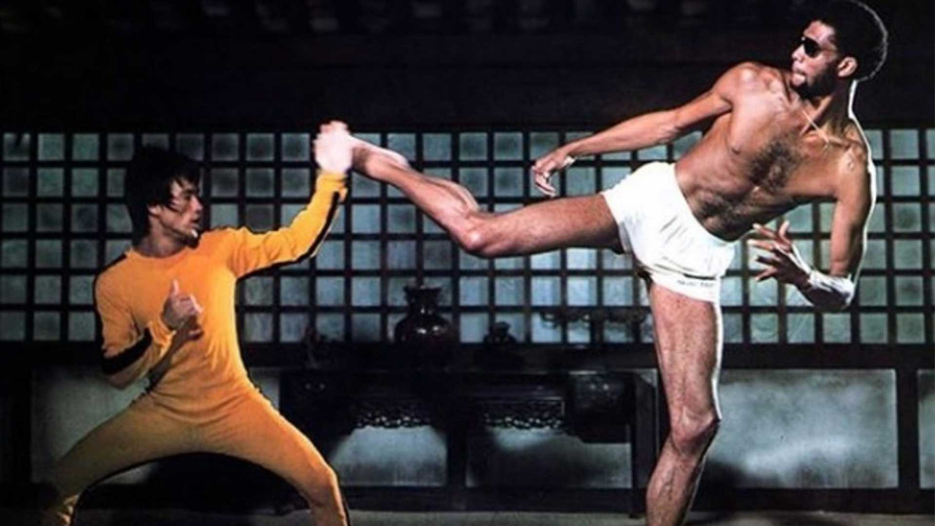 Game of Death Bruce Lee battles Kareem Abdul-Jabbar