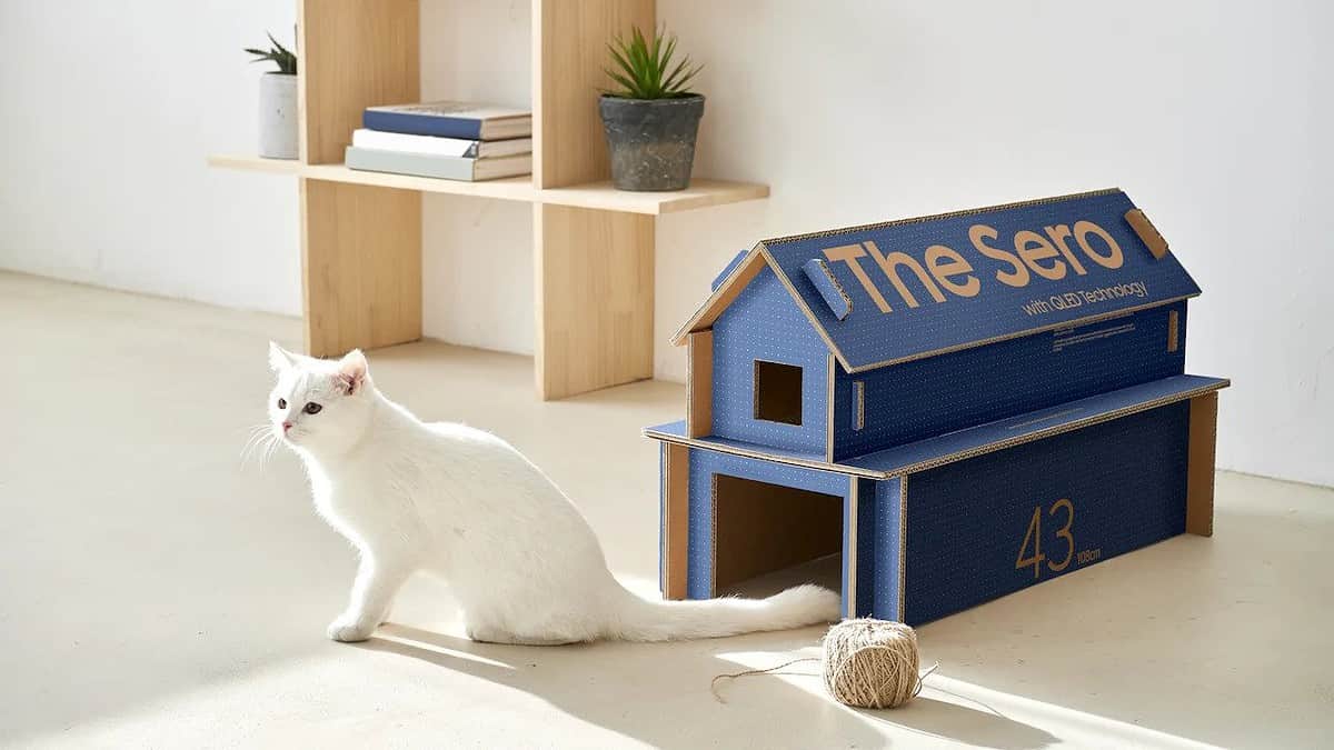 Samsung's New TV Box Design Has An Adorable Second Life