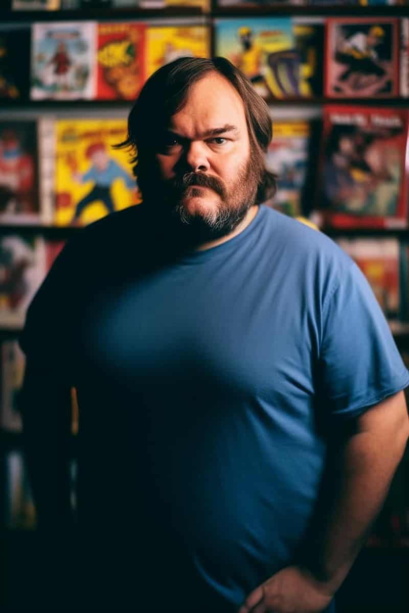 Jack Black as Comic Book Guys
