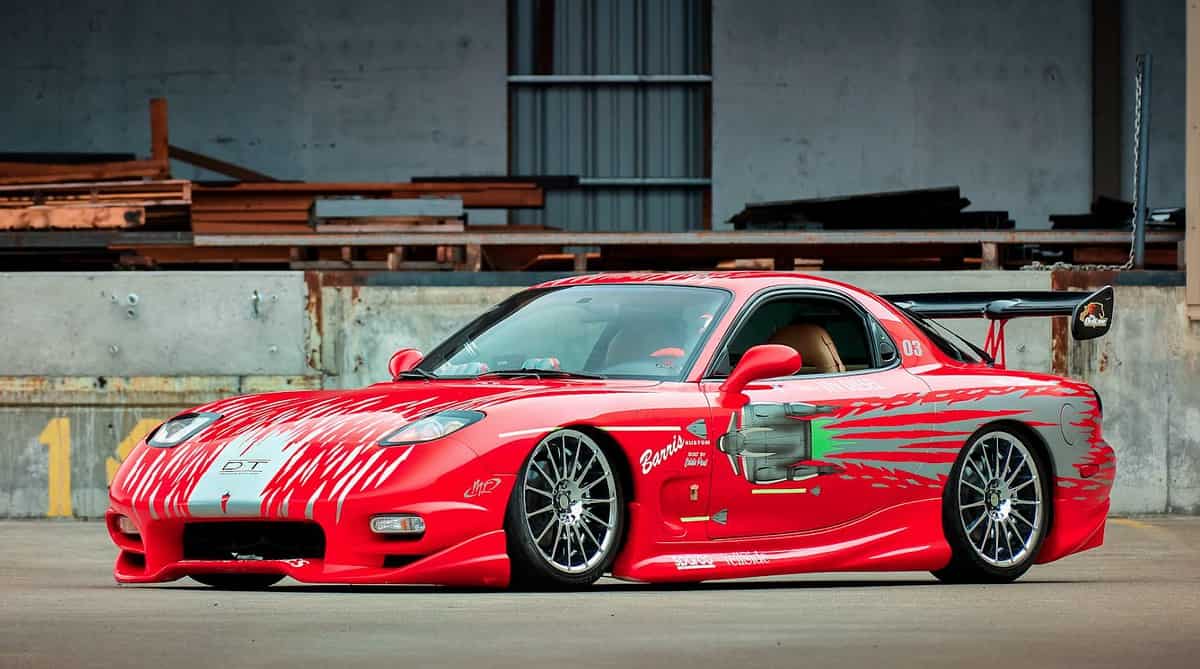 fast and furious Mazda RX-7