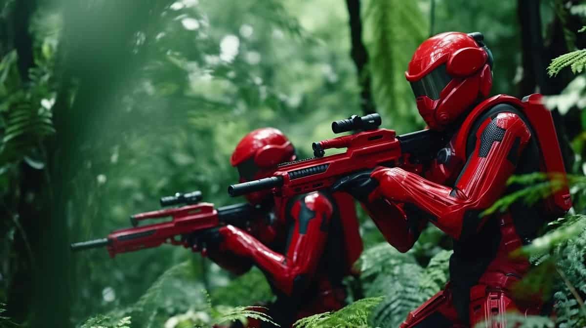 Red Falcon Soldiers