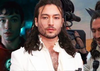 Ezra Miller Gives First Interview at The Flash Hollywood Premiere