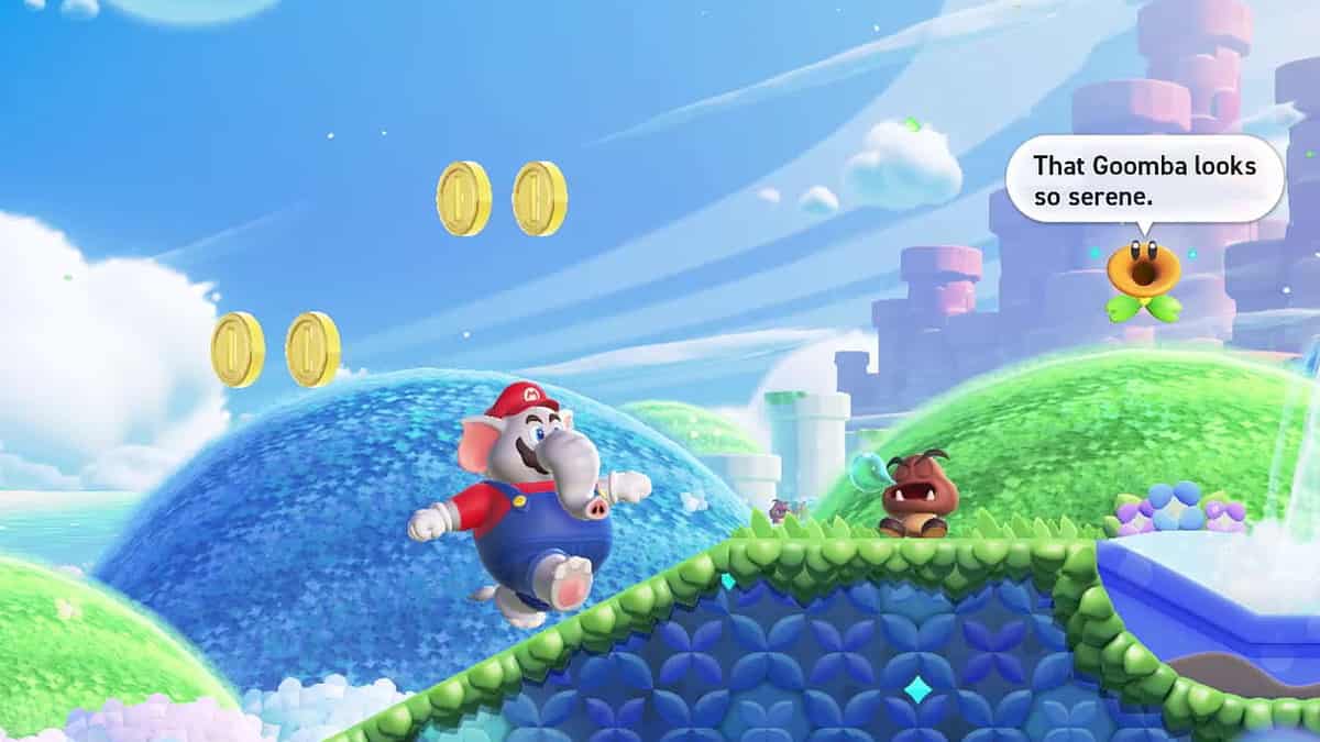 Fans Have Hilarious Reactions To Super Mario Bros. Wonder's Elephant Mario