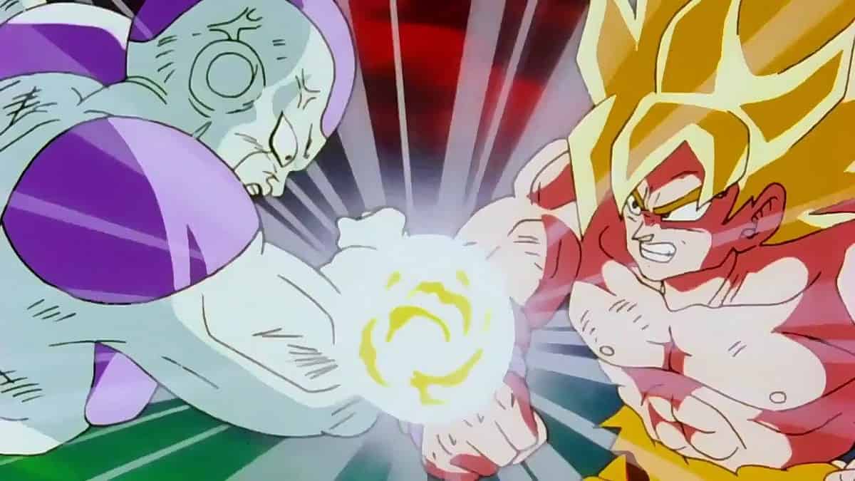 Goku Versus Frieza 