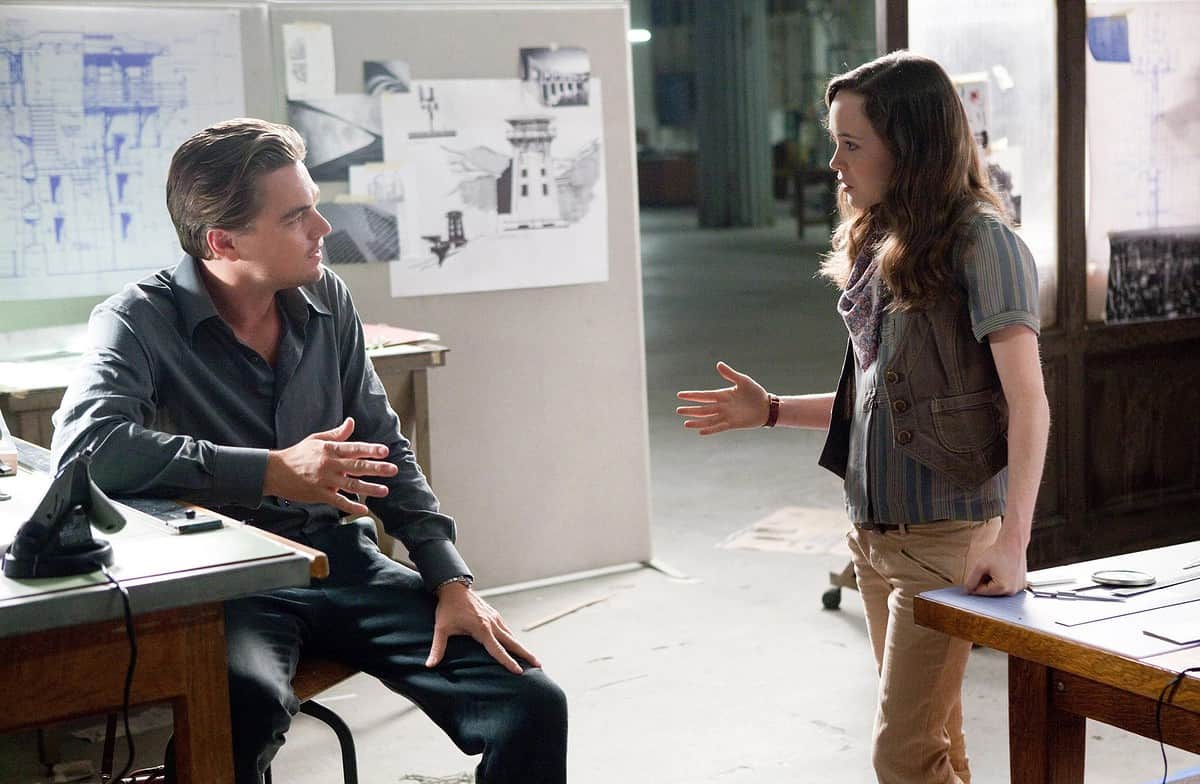 ellen page inception nolan