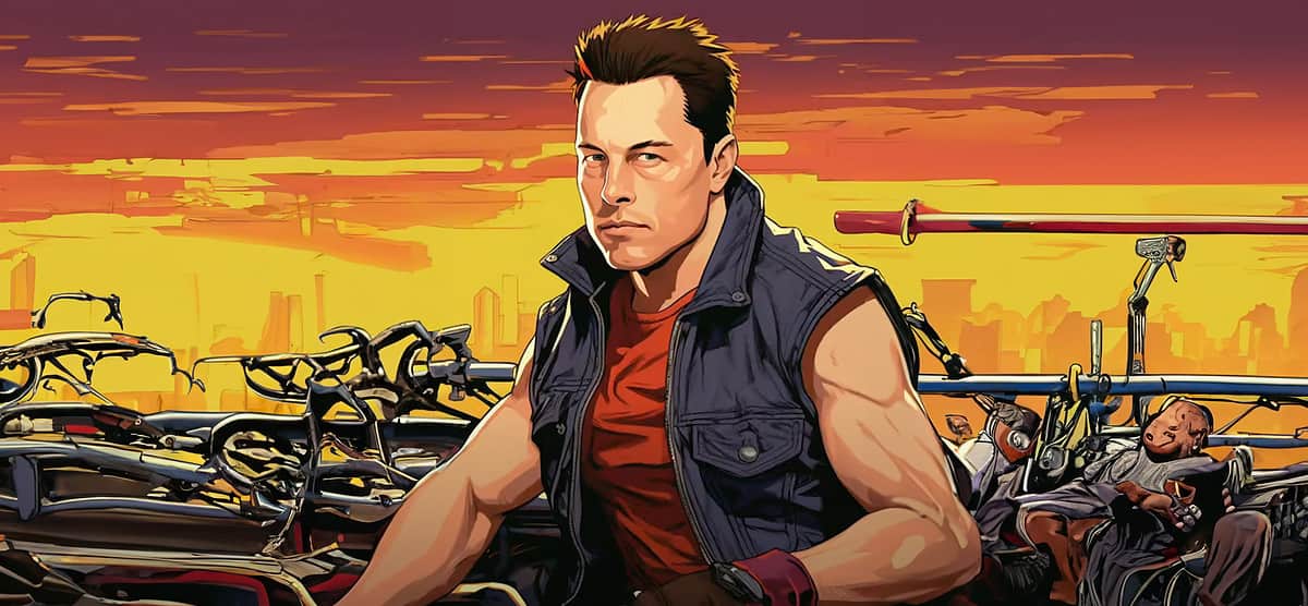 Tech Fighter Turbo Game Brings Zuckerberg-Musk Feud to Life