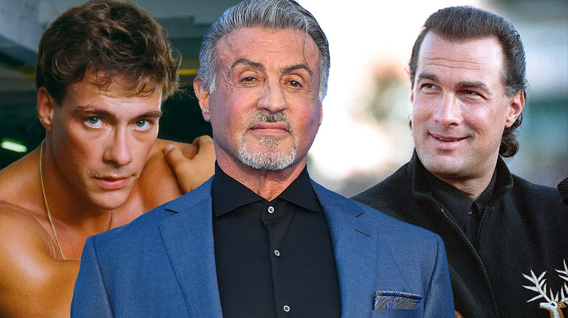 Sylvester Stallone Says Steven Seagal Ran From Jean-Claude Van Damme Fight