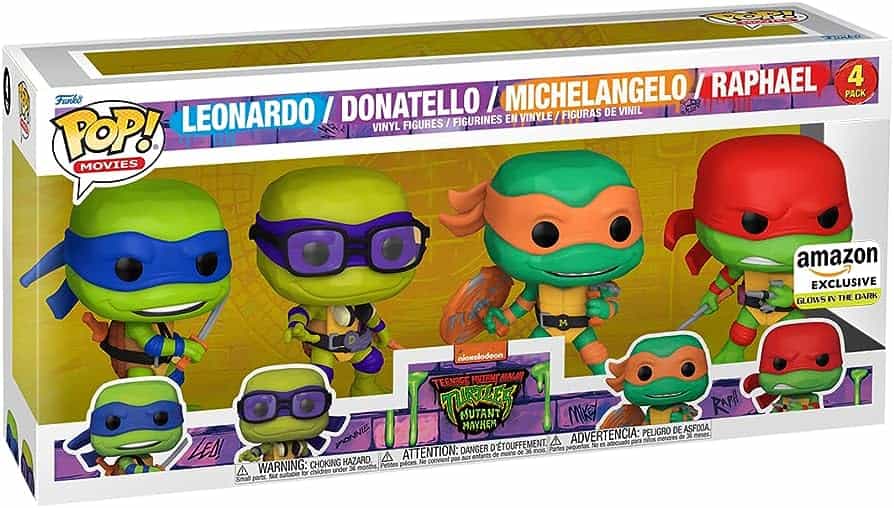 Teenage Mutant Ninja Turtles Funko Pop Toys