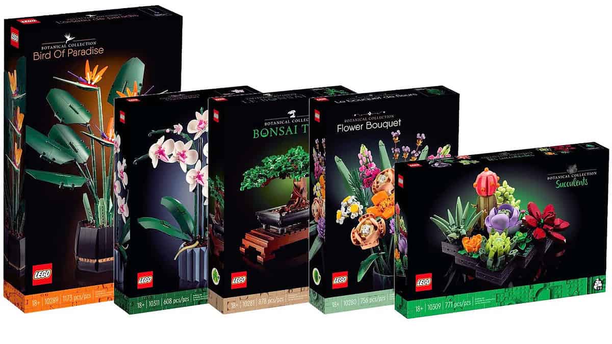 Decorate Your Home with the LEGO Botanical Collection