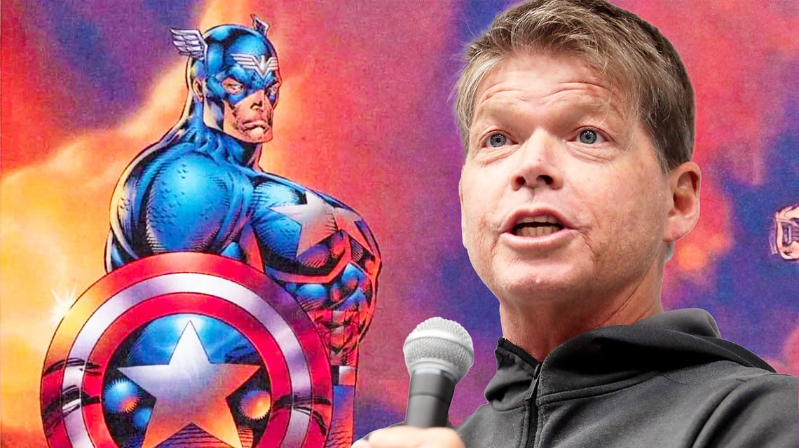 The Truth Behind Rob Liefeld's Captain America Image