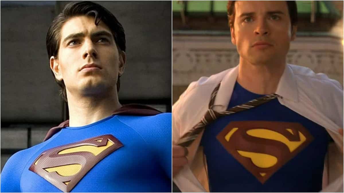 Tom Welling Superman Brandon Routh