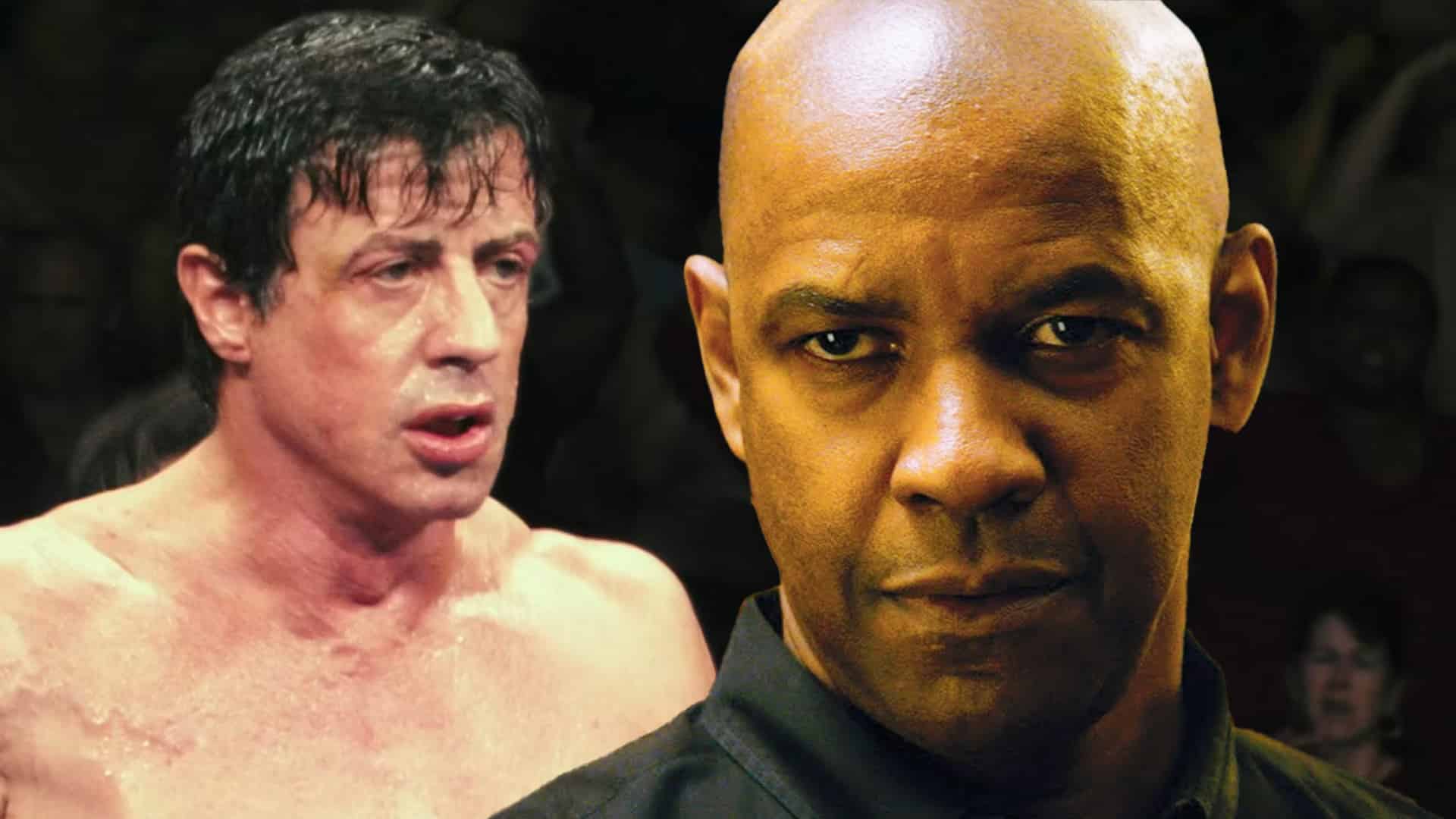 Denzel Washington Says He'd Take Sylvester Stallone in a Fight