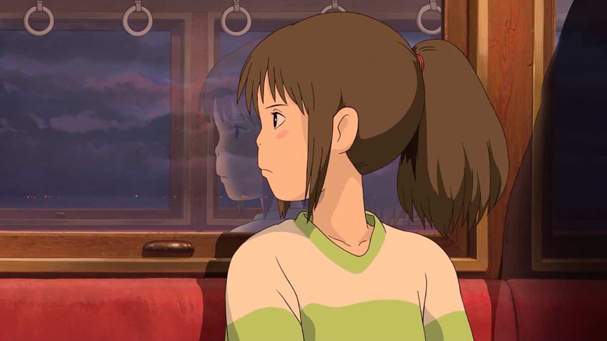 Spirited Away train scene