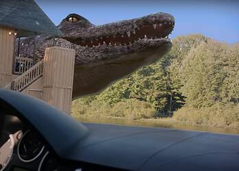 Bad CGI Gator Is Pure Cinema