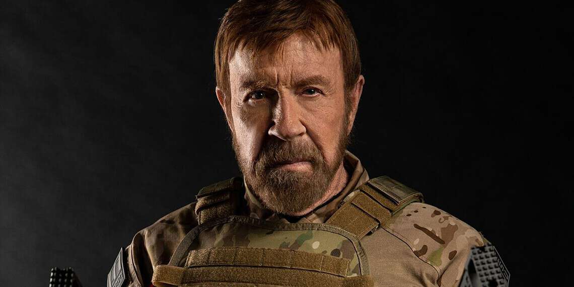 Chuck Norris vs Alien: Legendary Martial Arts and Action Movie Star Makes a Comeback in Action/Sci-Fi Film Agent Recon