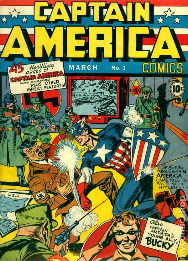 Captain America Comics #1 most valuable comic books