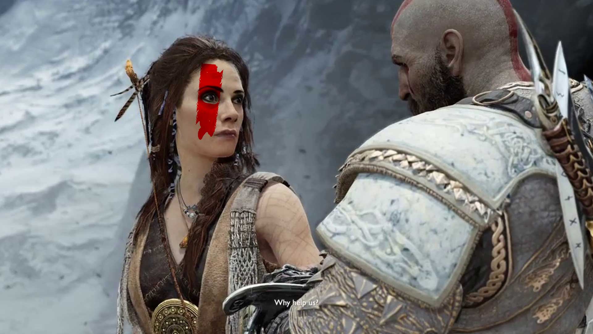 female god of war kratos
